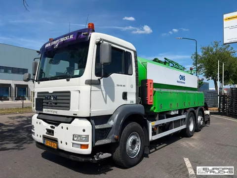 MAN TGA 26.310 Steel/Air - Ipsam Hogedruk Spoelwagen - Manual - 14.000 Ltr T07780