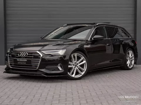 Audi A6 Avant 45 TFSI quattro S-Line Pano 360 HUD B&amp;O Trekhaak S6 Leer E-Stoelen Sfeer 21"