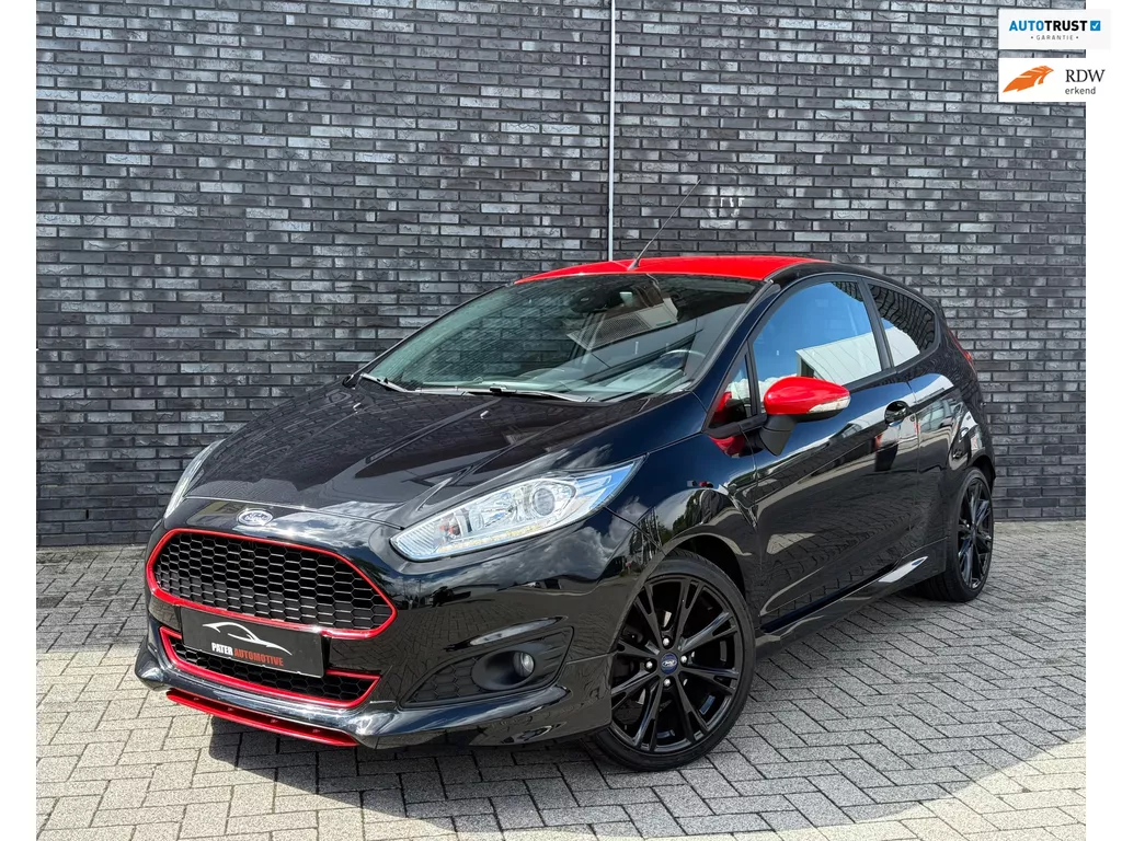 Ford Fiesta 1.0 140pk Black Edition Nwe Distr|17''|STV|Navi|Climate|Led|Topstaat