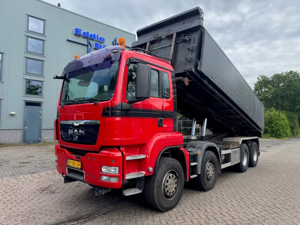 MAN TGS 37.440 8X4 EURO 4 / MANUAL / KIPPER