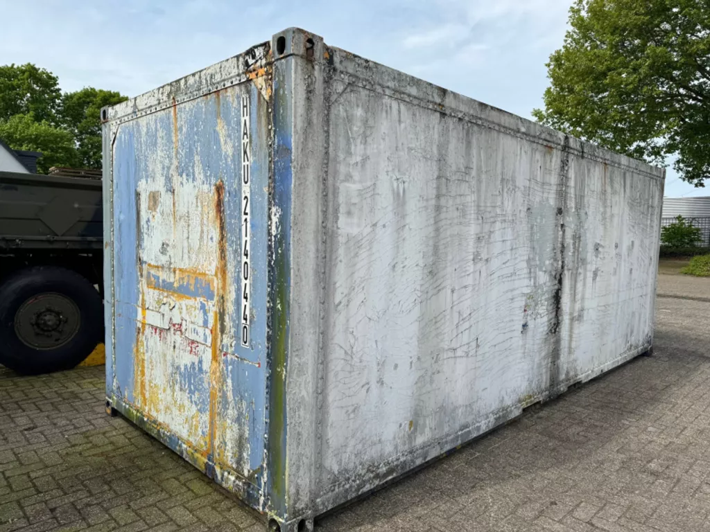 DIVERSEN WATERDICHTE OPSLAG CONTAINER 20 FT