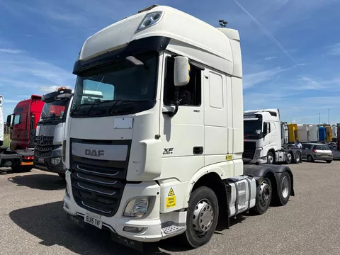 DAF XF 105.460 FTG,6X2,EURO 6,RHD MANUAL ,volant a droite,Super Space Cab