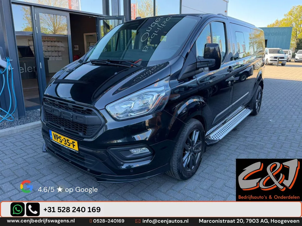 Ford Transit Custom 320 2.0 TDCI L2H1 Trend DC lichte schade, airco, cruise, BTW