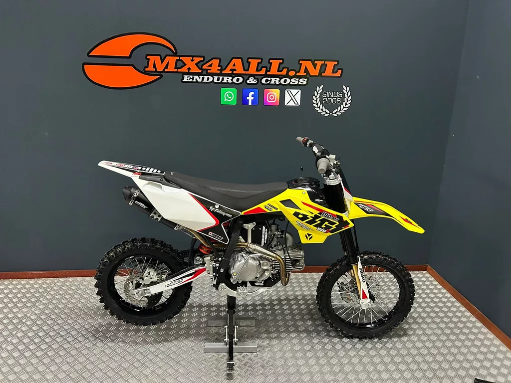 YCF 190 MX Bigy Factory Daytona Nieuw 1x mee gereden !! no Honda CRF 125 Yamaha YT-R 125 Kawasaki KLX 140