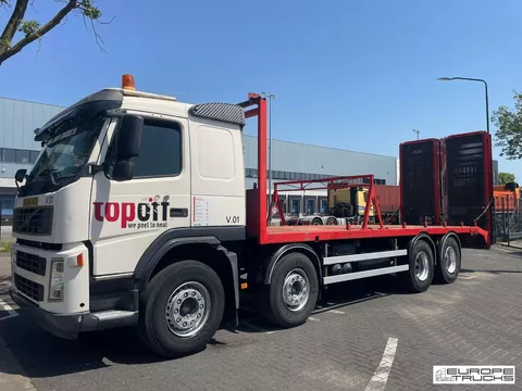 Volvo FM12 380 Machinetransporter - Rampen - APK/Tuv - Belgian Truck - Manual T07768