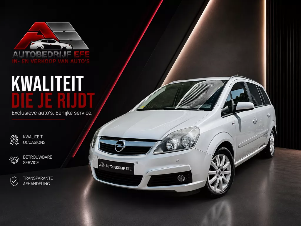 Opel Zafira 1.8 Temptation Airco*7-Pers*Trkhk*Apk