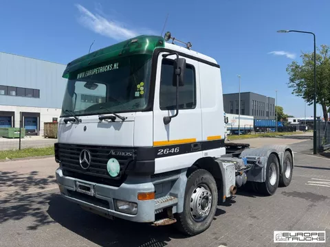 Mercedes Actros 2646 Full Steel - Manual - 6x4 - Airco T07688