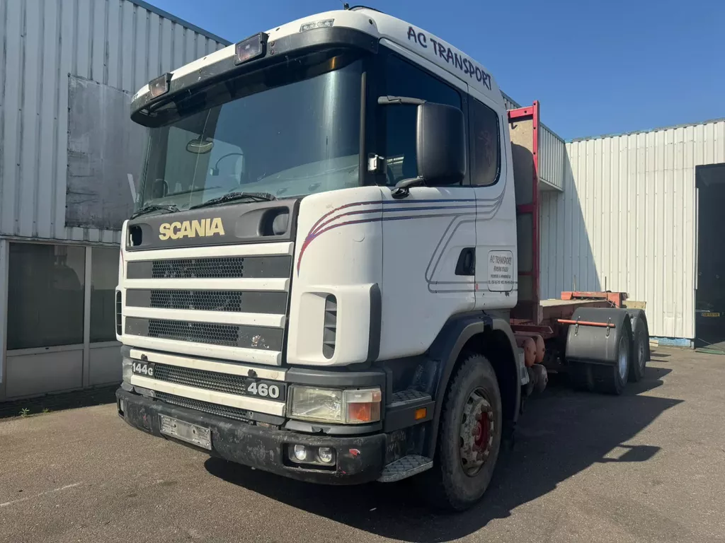 Scania R R144 G 460 , 6x4 , V8 , Spring Susp. , Manual