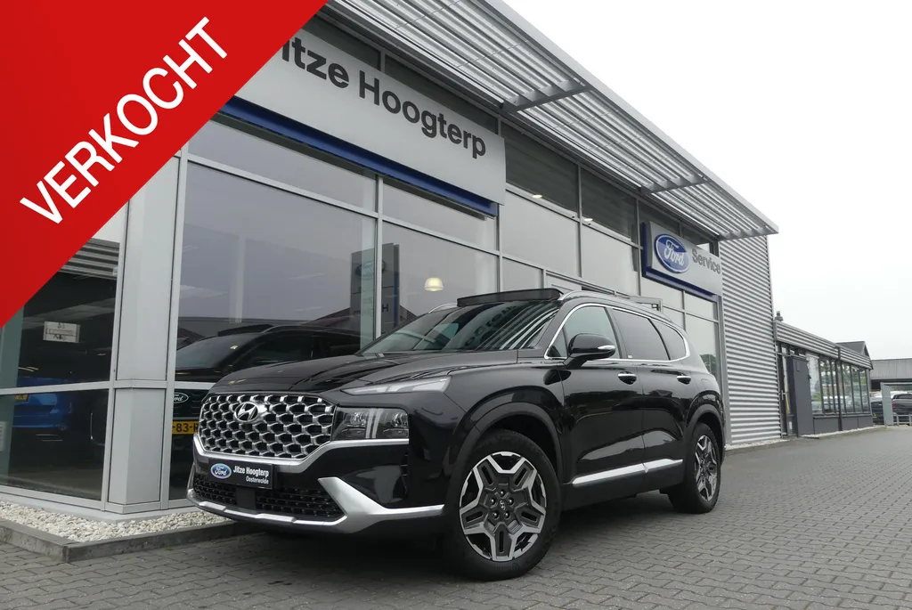 Hyundai Santa Fe 1.6 T-GDI PHEV Premium Plus Sky 7p. WEGKL. TREKHAAK (1.350KG), PANO, HUD, 360&deg; CAMERA, MEMORY, WINTER PACK, ADAPT. CRUISE, CLIMA, NAVI, PDC V&amp;A, APPLE CARPLAY/ANDROID AUTO, BLIS, KEYLESS, KRELL, ELEKT. ACHTERKLEP, ELEKT. PASSAGIERSSTOEL, 90.905KM