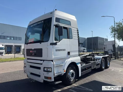 MAN TGA 26.410 Full Steel - Automatic - Belgian Truck - Hook T07773