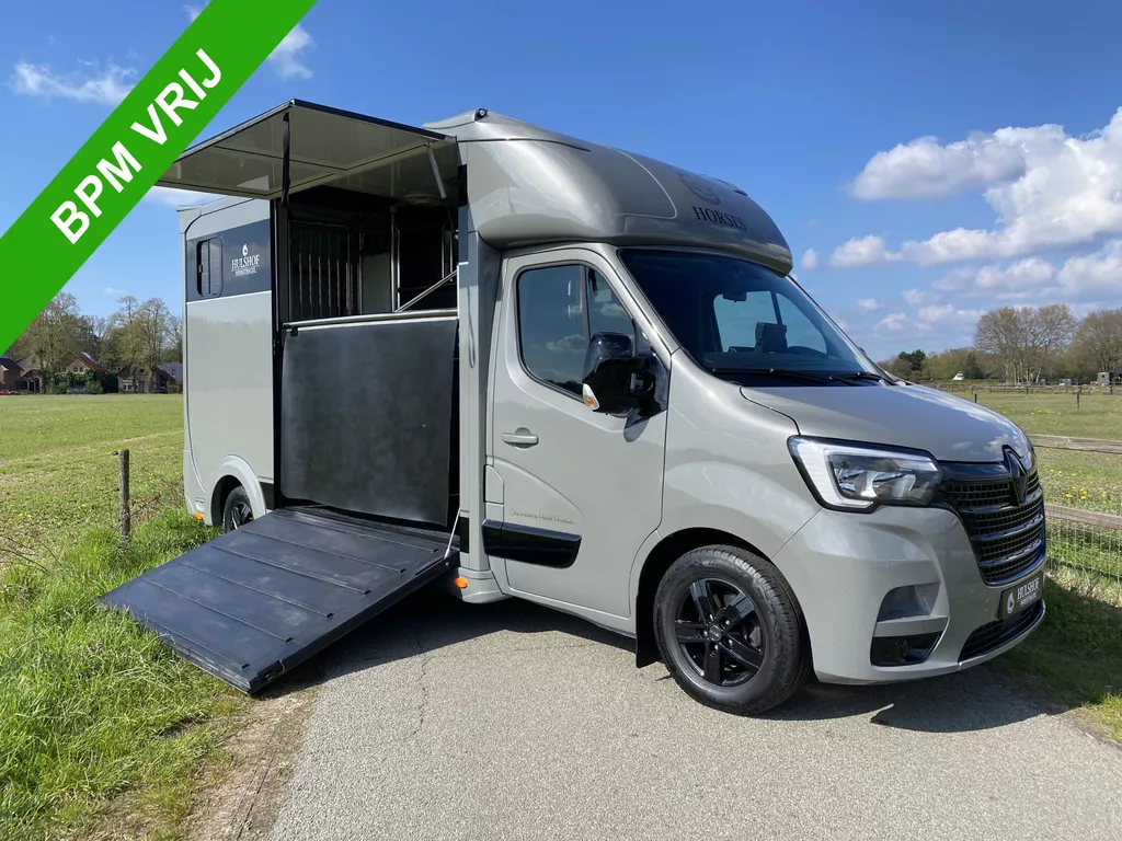 Renault Master 2-paards paardenvrachtwagen 180PK B-rijbewijs