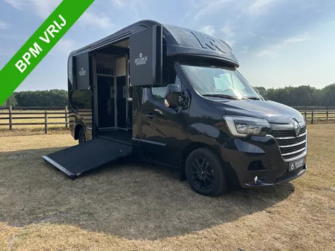 Renault Master KRISMAR 2-paards paardenvrachtwagen automaat B-rijbewijs