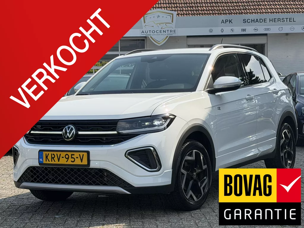 Volkswagen T-Cross 1.5 TSI R-Line TREKHAAK | NAVI | CAMERA | KLIMA | BOVAG !!