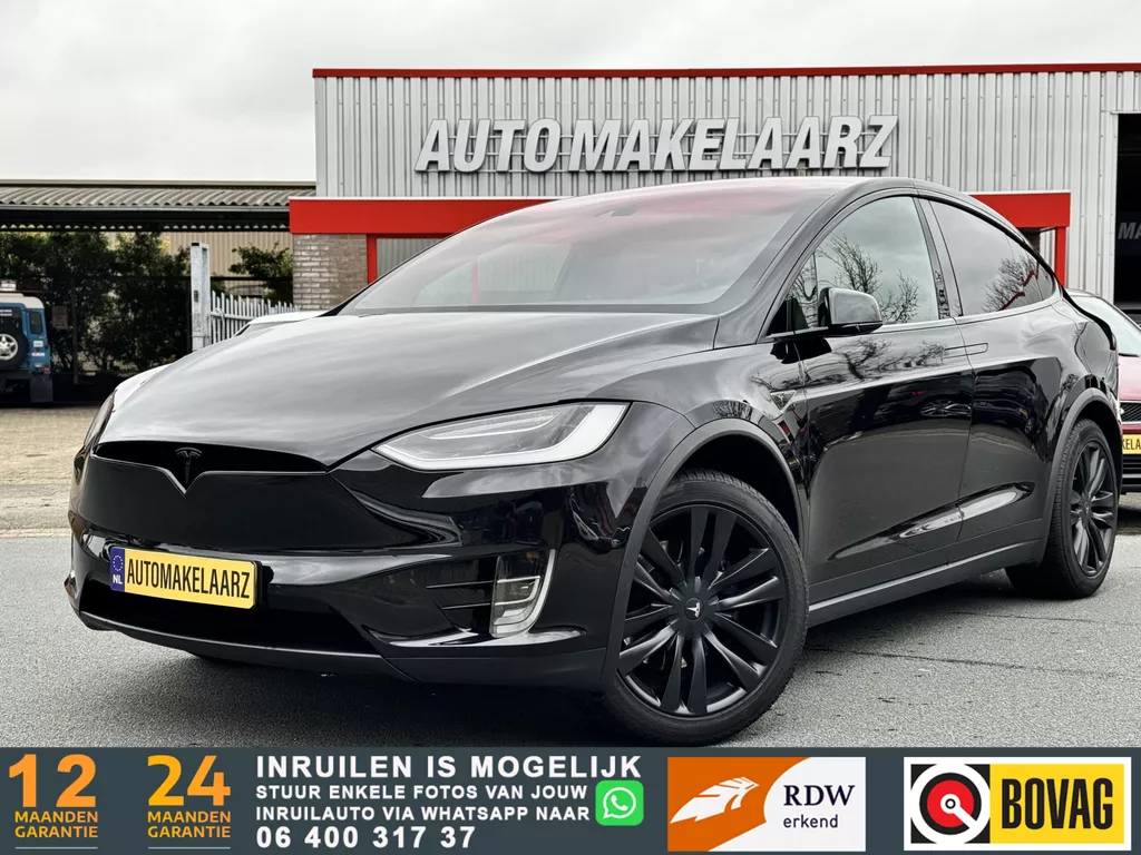Tesla Model X 90D 7P Autopilot NAP Luchtvering Night pakket