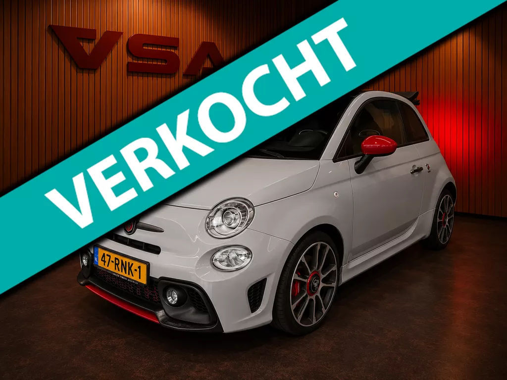Fiat 500 C 1.4-16V Abarth|automaat|Flippers|Cabrio|Carplay|PDC|Cruise|Airco|Automaat|Climate|OBD-Lock|Nieuwe Distributie+APK+Beurt