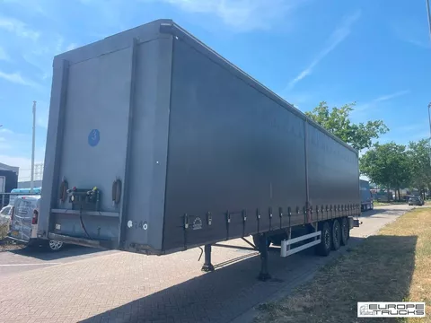 Pacton Schuifzeilen Belgian Trailer - SAF Axles T07835