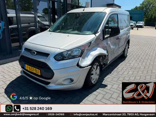 Ford Transit Connect 1.5 TDCI L1 Trend rondom schade, airoc, cruise, navi, trekhaak, btw