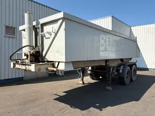 Langendorf 2 Axle Alu Tipper , Steel chassis , Drum Brakes , German trailer