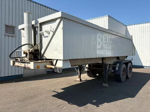 Langendorf 2 Axle Alu Tipper , Steel chassis , Drum Brakes , German trailer