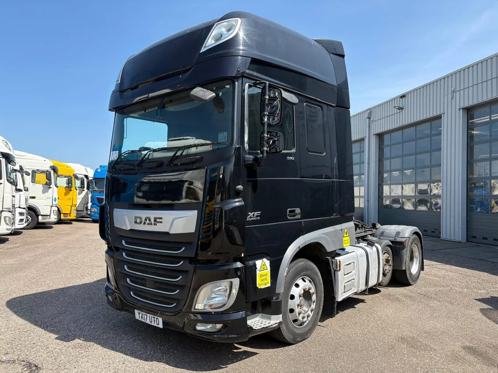 DAF XF 510 RHD 6 x 2 SCC Toplights