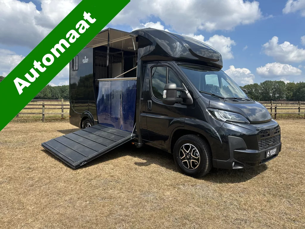 Fiat Ducato 2-paards paardenvrachtwagen B-rijbewijs NIEUW Automaat