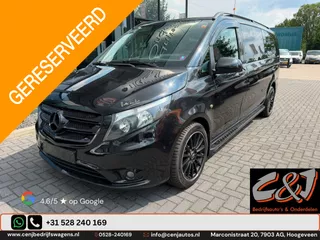 Mercedes-Benz Vito Tourer 116 BlueTEC Pro Extra Lang 9 pers. voor/achter schade, airco, cruise, navi, LMV, MARGE