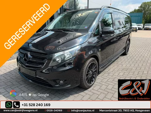 Mercedes-Benz Vito Tourer 116 BlueTEC Pro Extra Lang 9 pers. voor/achter schade, airco, cruise, navi, LMV, MARGE