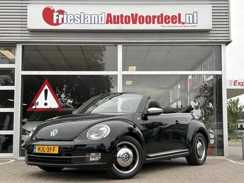 Volkswagen Beetle Cabriolet '50s Edition Automaat / 69.000 KM! / Leder / Xenon / 2013