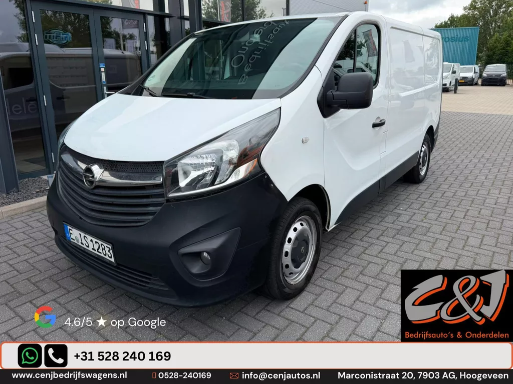 Opel Vivaro 1.6 CDTI L1H1 motorschade, airco, duits, MARGE
