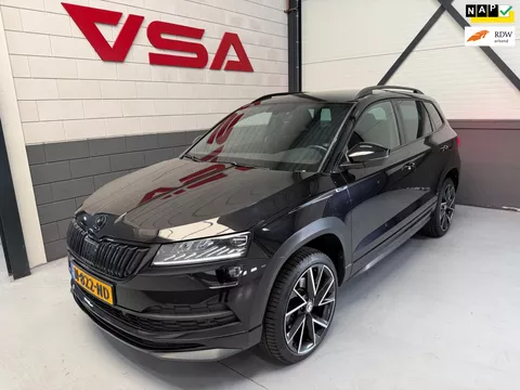 Skoda Karoq 1.5 TSI ACT Sportline Business|Trekhaak|Carplay|Cruise|Automaat|1500kg trekgewicht|NAP|All-in prijs