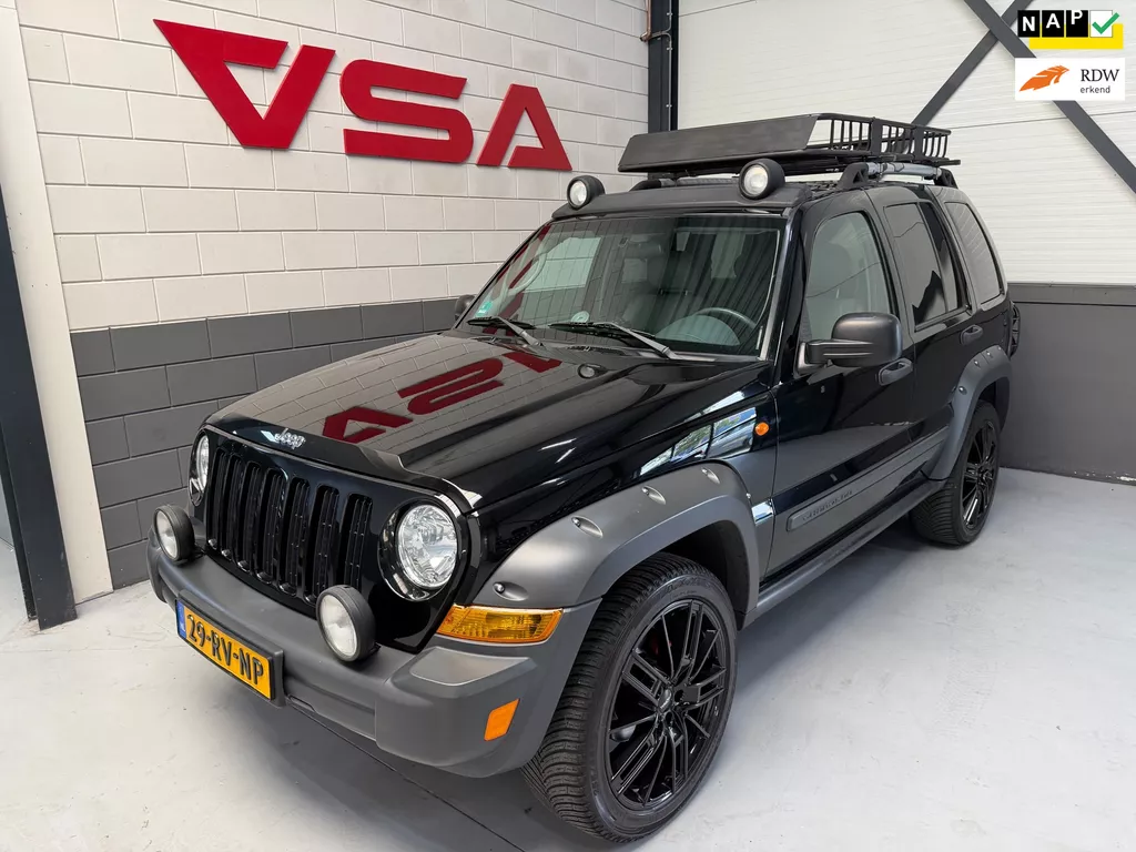 Jeep Cherokee 3.7 V6 Renegade|Youngtimer|NAP|Automaat|LPG G3|Leder|Airco|Cruise|Trekhaak|3360 kilo trekgewicht|4x4|Veel nieuw