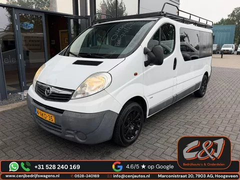 Opel Vivaro 2.0 CDTI L2H1 DC abs storing ; airco l trekhaak l MARGE