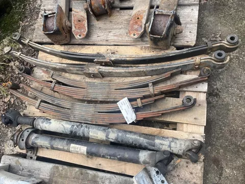 Diverse SPRING ASSEMBLIES AND CARDAN SHAFTS
