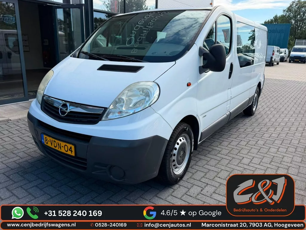 Opel Vivaro 2.0 CDTI L2H1 DC koppeling problemen l airco l nette staat l 173dkm l btw