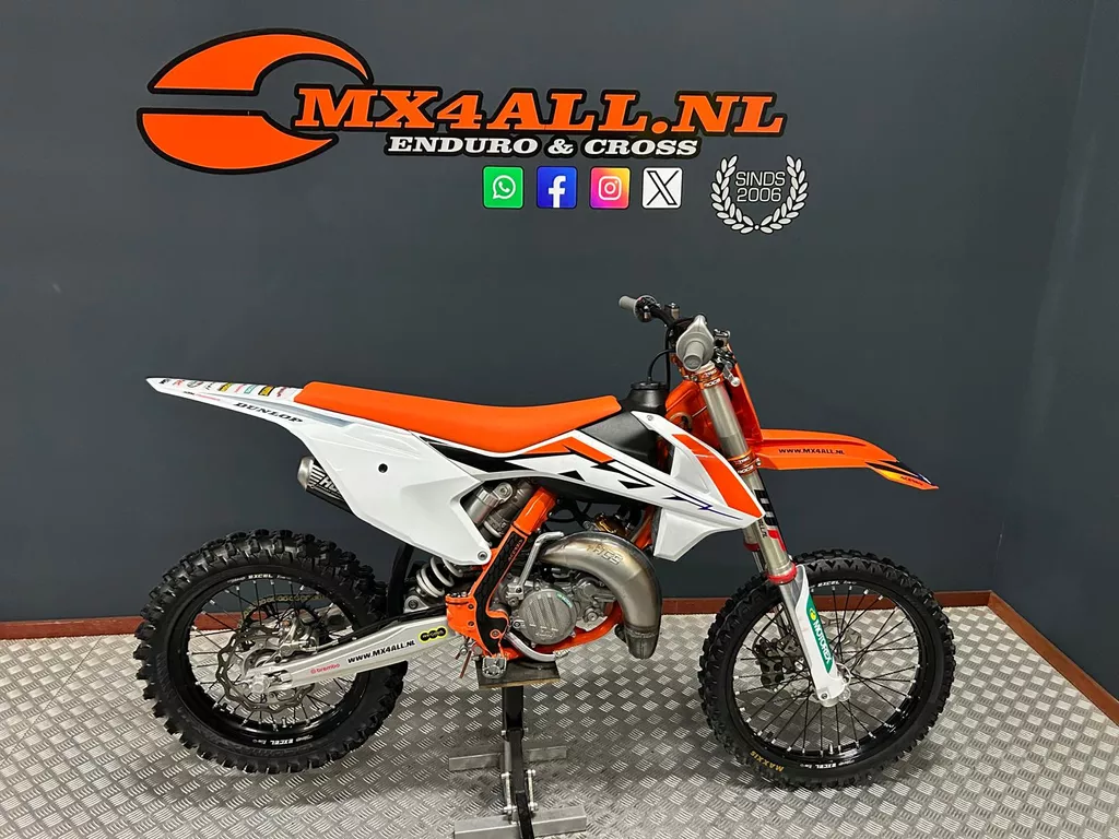 KTM 85 SX 2024 Kl. / Gr.wielen 23 uur !! VHM / HGS / X-Trig / Kite Wheels