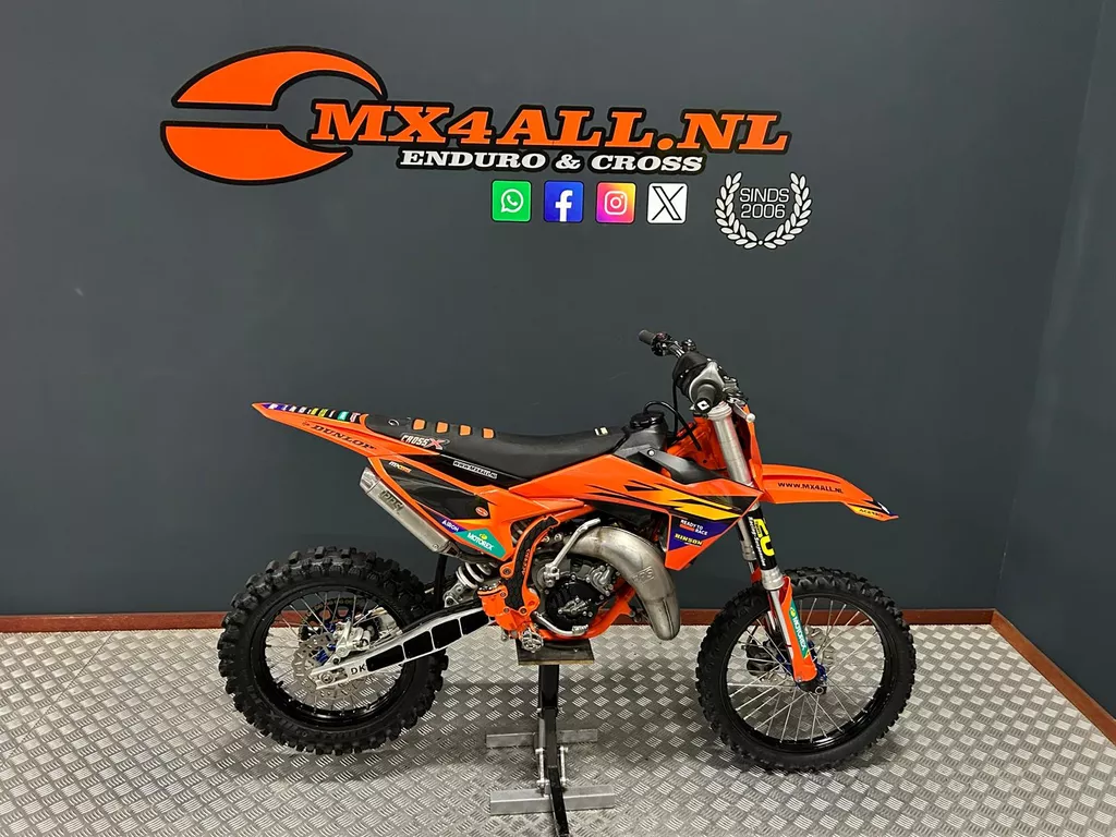 KTM 65 SX 2024 Gr.wielen Haan / PPS / VHM / WP X-Act Pro Conevalve Suspension