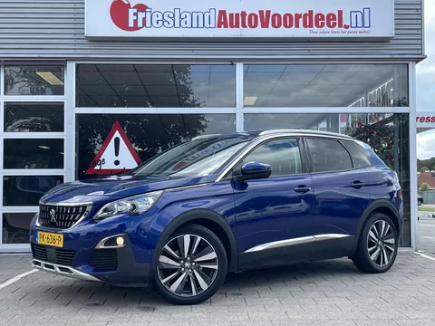 Peugeot 3008 1.2 PureTech Blue Lease Premium /Schuif-kanteldak/Clima/Cruise/DAB/Trekhaak/Onderhoudshistorie/2017/