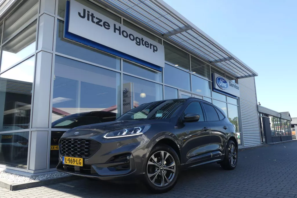 Ford Kuga 1.5 EcoBoost ST-Line X AFN. TREKHAAK, HUD, WINTER PACK, ADAPT. CRUISE, CLIMA, NAVI, CAMERA V&amp;A, PDC V&amp;A, APPLE CARPLAY/ANDROID AUTO, BLIS, KEYLESS, B&amp;O, ELEKT. ACHTERKLEP, 62.294KM