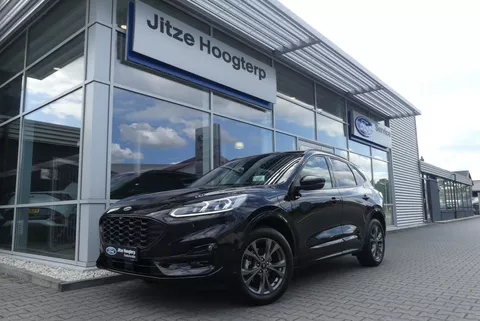 Ford Kuga 2.5 PHEV ST-Line X AFN TREKHAAK, HUD, WINTER PACK, ADAPT. CRUISE, CLIMA, NAVI, CAMERA, PDC V&amp;A, APPLE CARPLAY/ANDROID AUTO, BLIS, KEYLESS, ELEKT. ACHTERKLEP, ELEKT. STOEL, 9.695KM