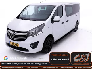 Opel Vivaro 1.6 CDTI L2H1 DC Sport EcoFlex airco, cruise, luxe, stoelverwarming, keyless lease &euro;390 p/mnd MARGE