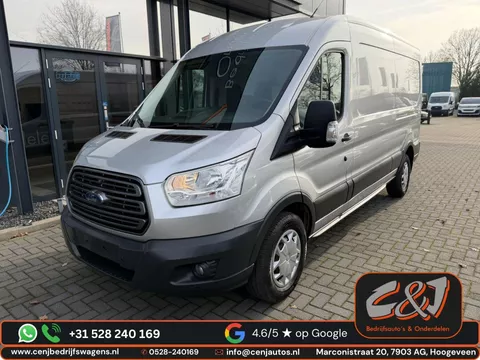 Ford Transit 350 2.0 TDCI L3H2 Ambiente achterschade, airco, cruise