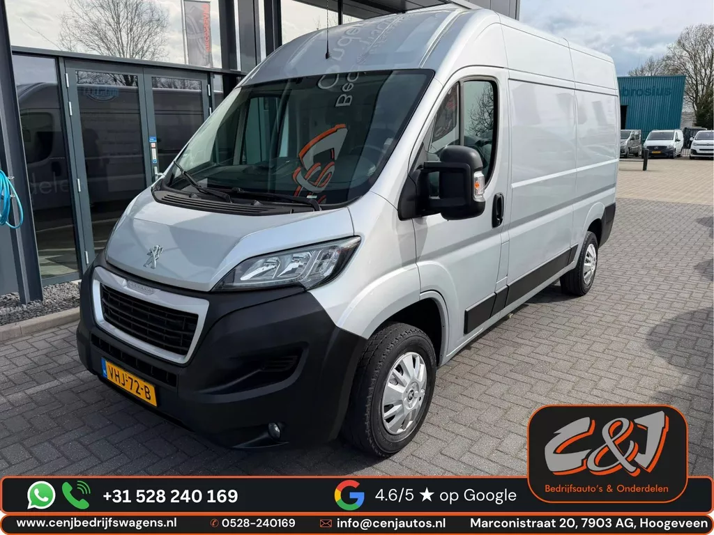 Peugeot Boxer 335 2.0 BlueHDI L2H2 Pro MARGE, airco, cruise, camera, trekhaak, led