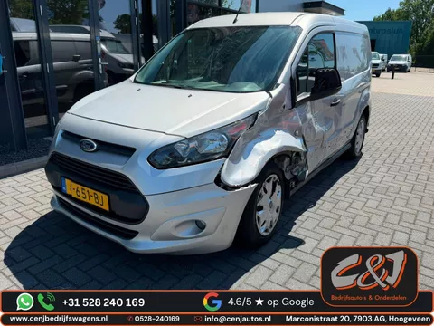 Ford Transit Connect 1.5 TDCI L1 Trend rondom schade, airoc, cruise, navi, trekhaak, btw