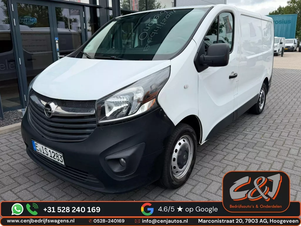 Opel Vivaro 1.6 CDTI L1H1 motorschade, airco, duits, MARGE
