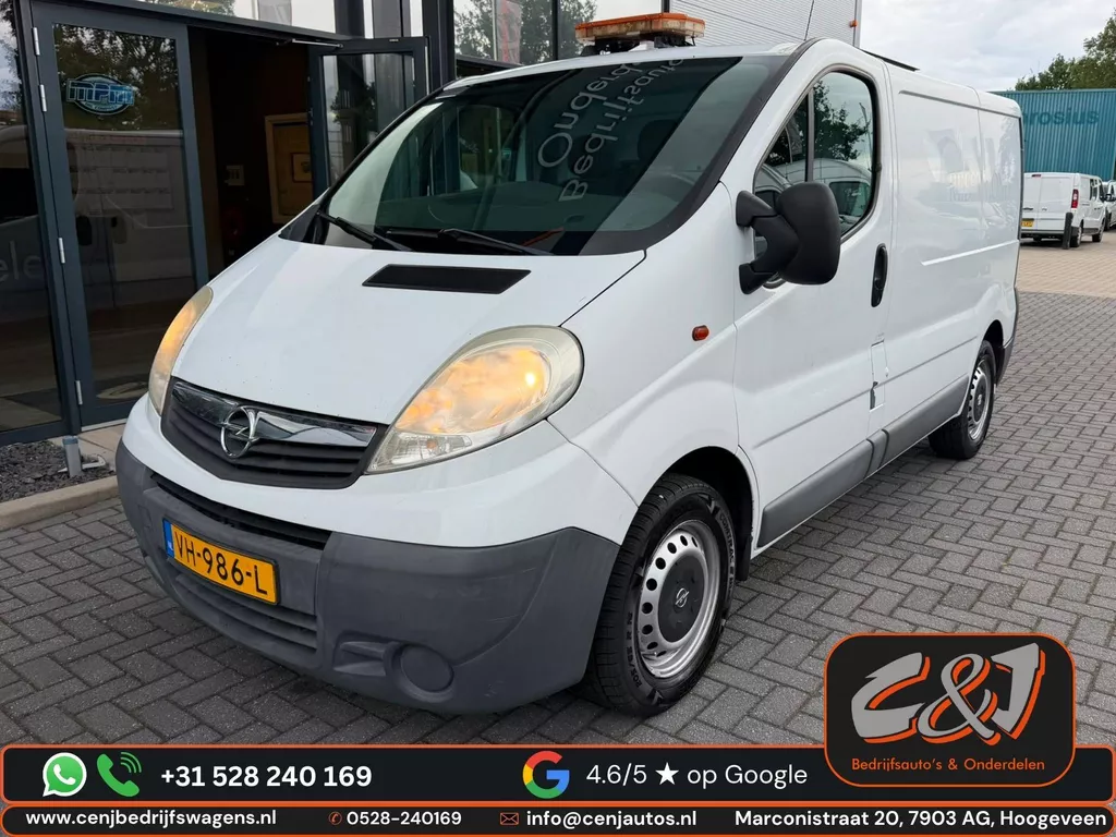 Opel Vivaro 2.0 CDTI L2H1 DC zijschade l airco l cruise l trekhaak l BTW