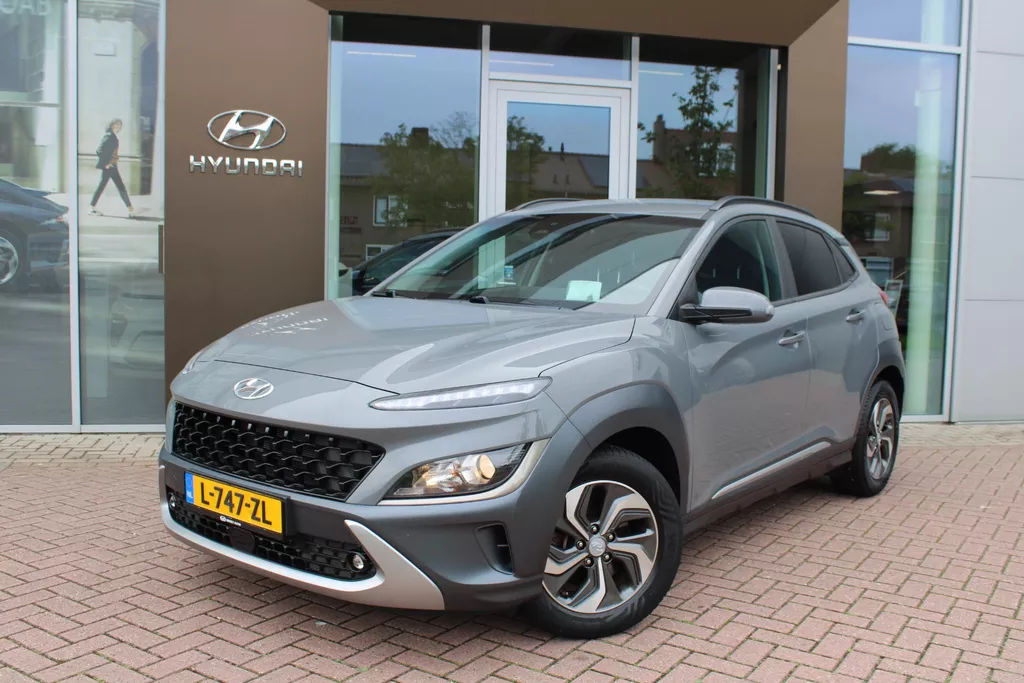 Hyundai Kona 1.6 GDI HEV Fashion Hybrid Automaat Airco Navi Camera Carplay 42dkm Nieuwstaat