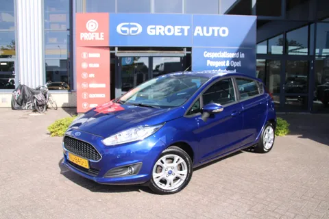 Ford Fiesta 1.0 80pk Style Ultimate 5-drs Airco Navi Parkeersensoren V+A Zeer mooi