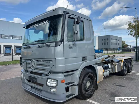 Mercedes Actros 2646 Steel/Air - EPS 3 Ped - German Truck - Meiller Abrollkipper T07971