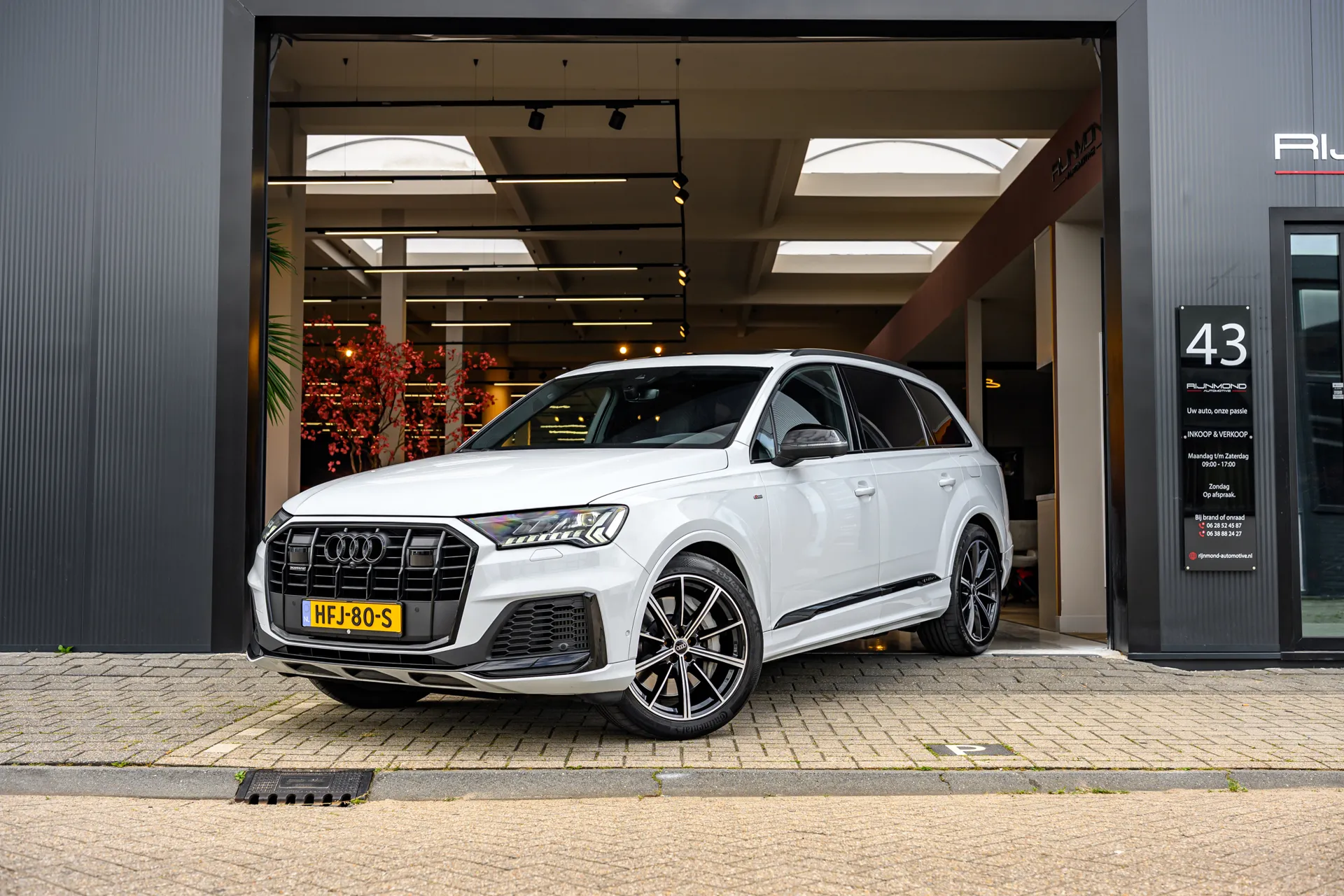 Audi Q7 55 TFSI e quattro Pro Line Advanced|Pano|Lucht Vering|Acc|Lane-Assist|Dode Hoek|21 Inch|