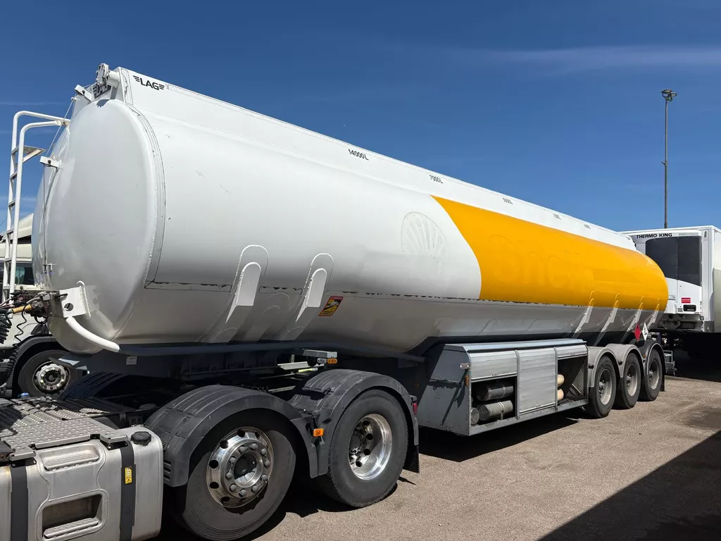 LAG 47500 liter 5 comp,diesel,nafta,benzin, fuel tank with hoses counter